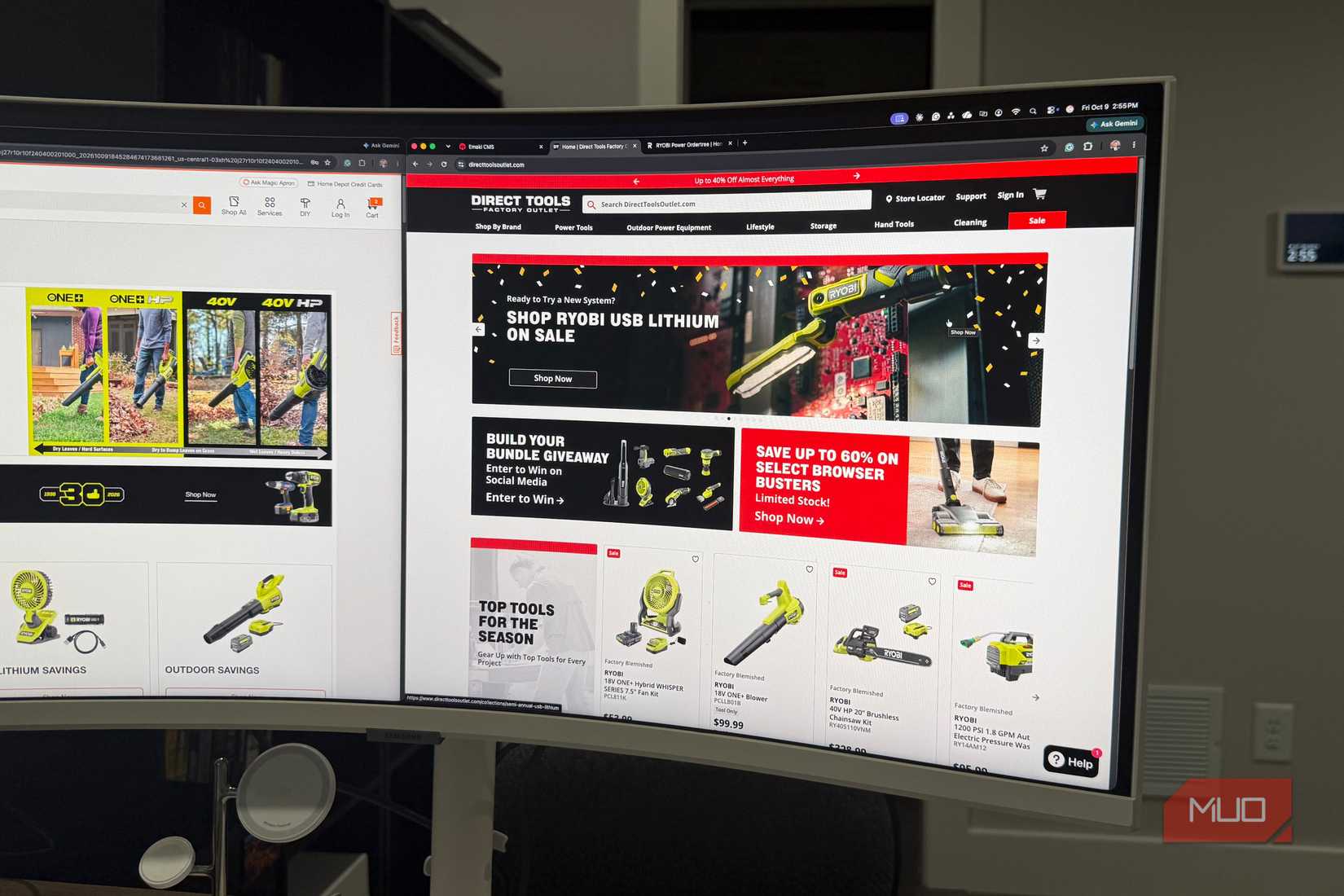 direct tools factory outlet homepage