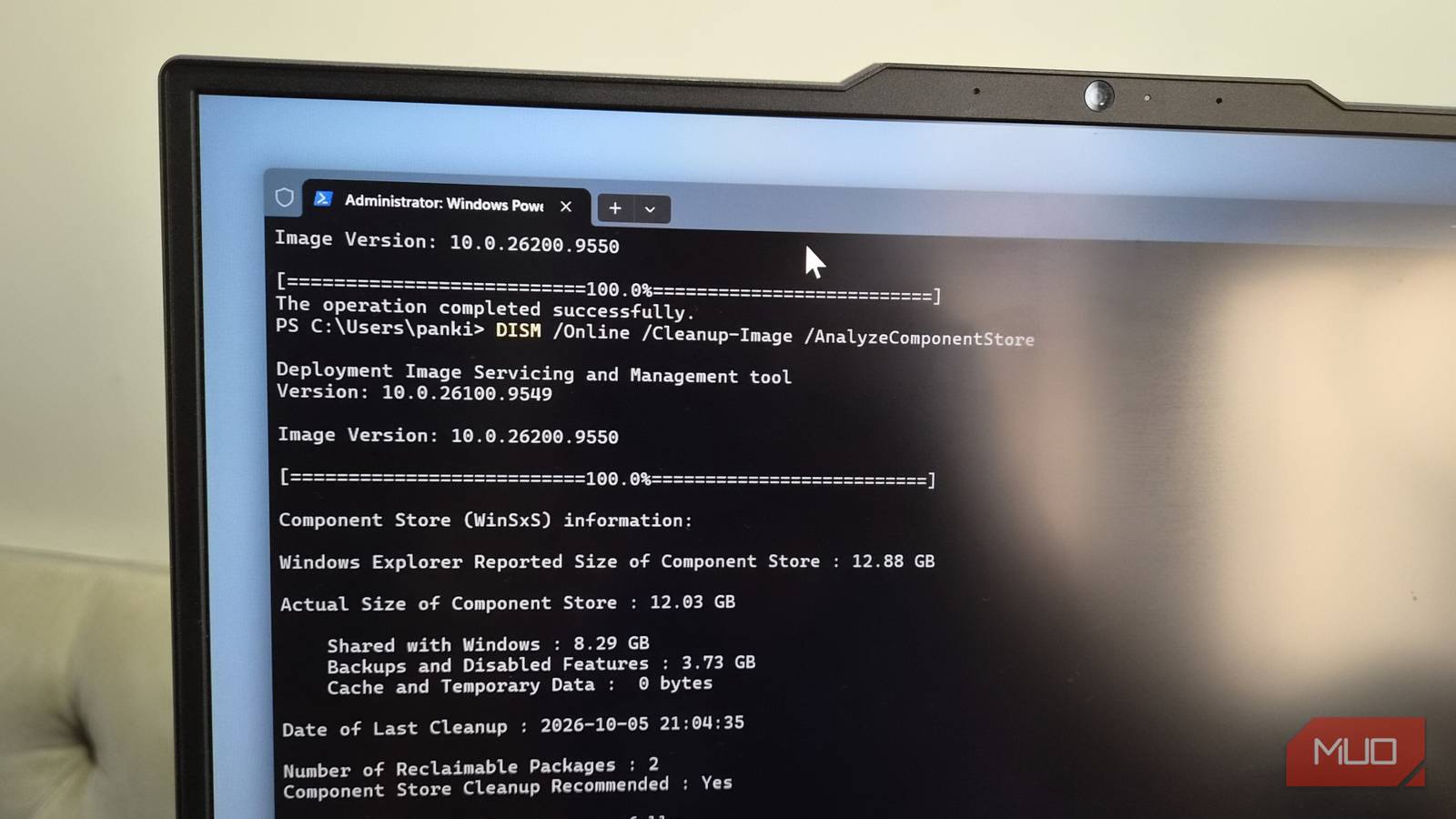 Как освободить место на диске с помощью команды DISM для очистки папки WinSxS Использование команды DISM в терминале Windows для очистки хранилища компонентов