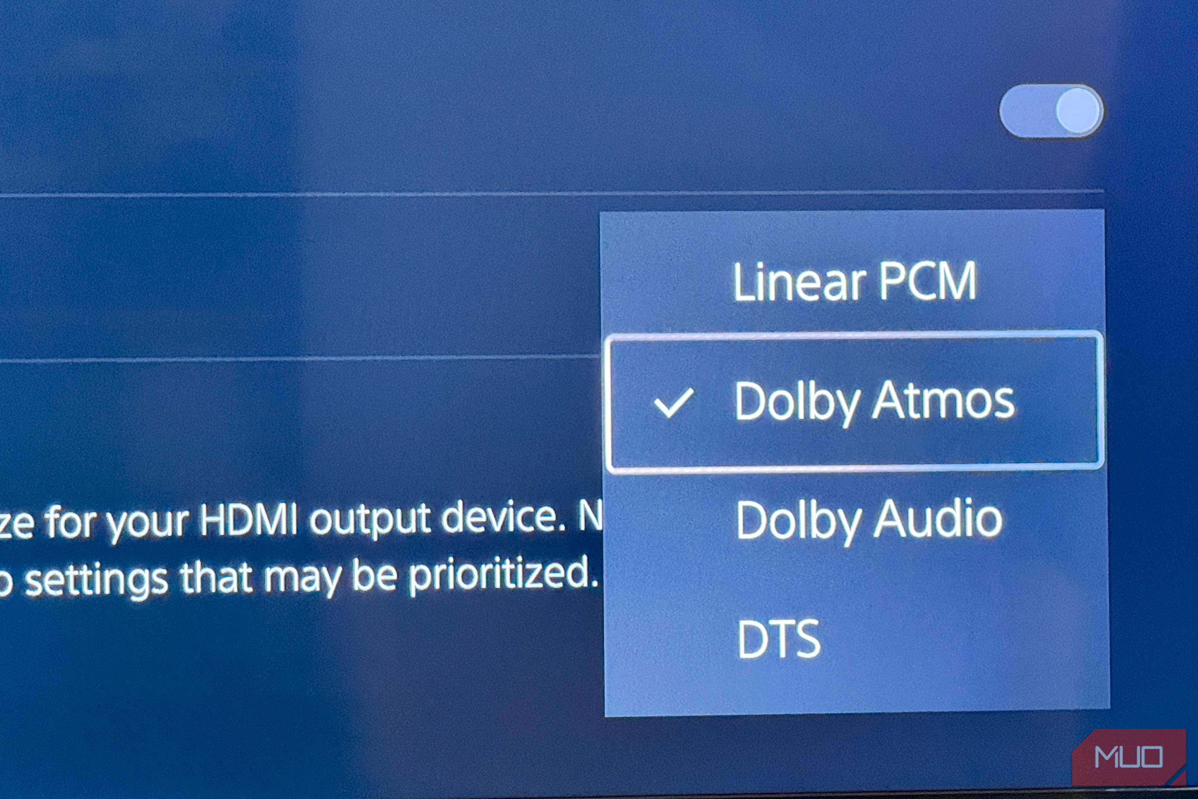 dolby atmos on ps5