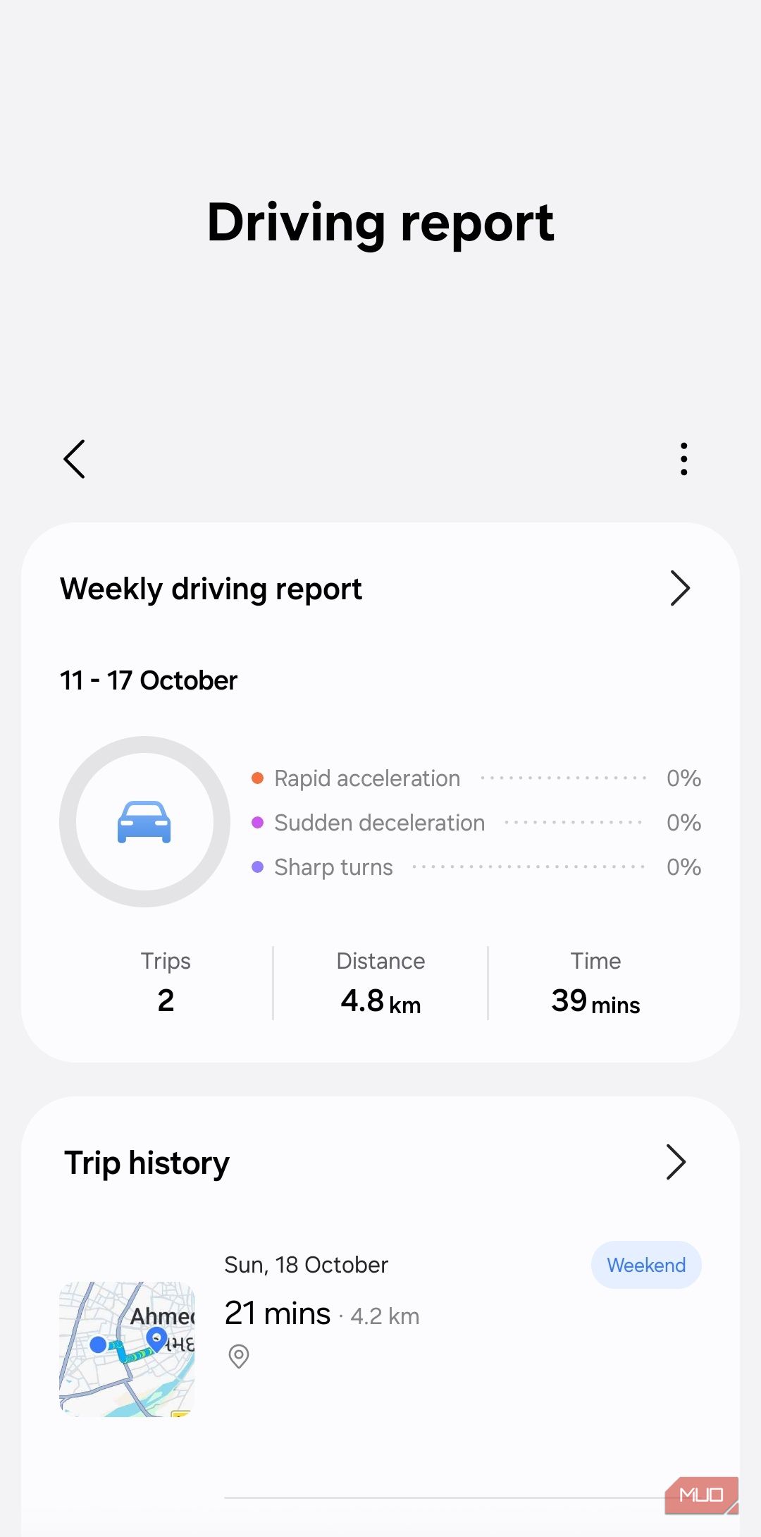 Как работает функция Driving Report в One UI 9 на смартфонах Samsung Galaxy — изображение 4