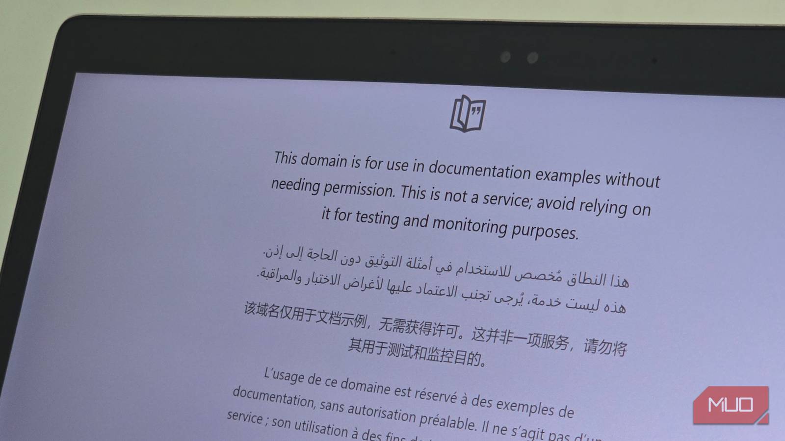 No one can ever buy this domain, and that’s intentional