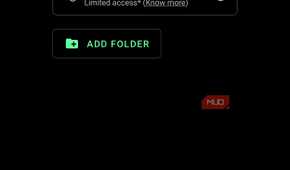 folders to scan