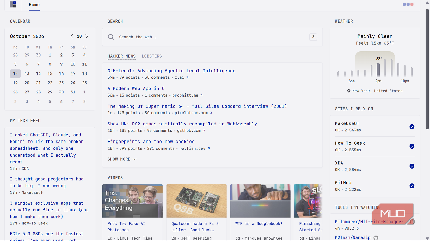 glance-finished-personal-homepage.