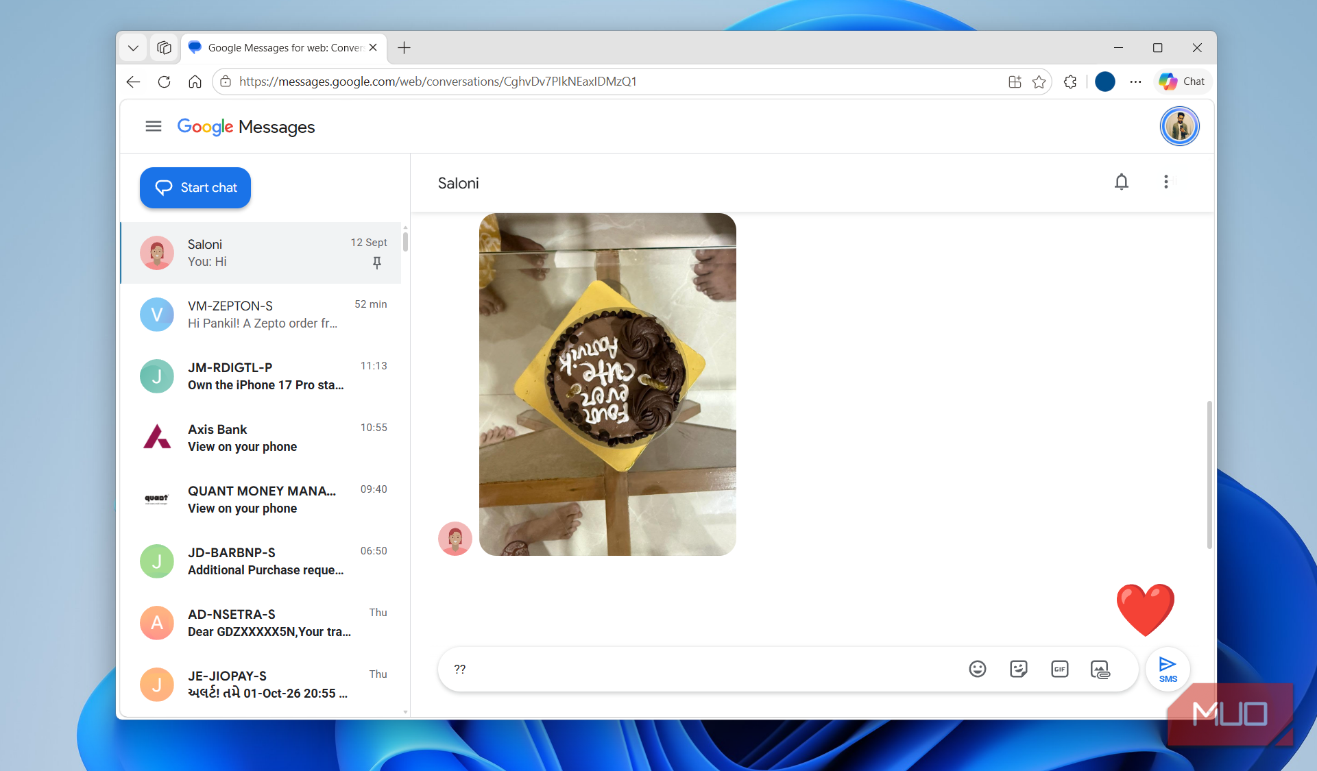 веб-версия Google Messages — иллюстрация 3 к материалу