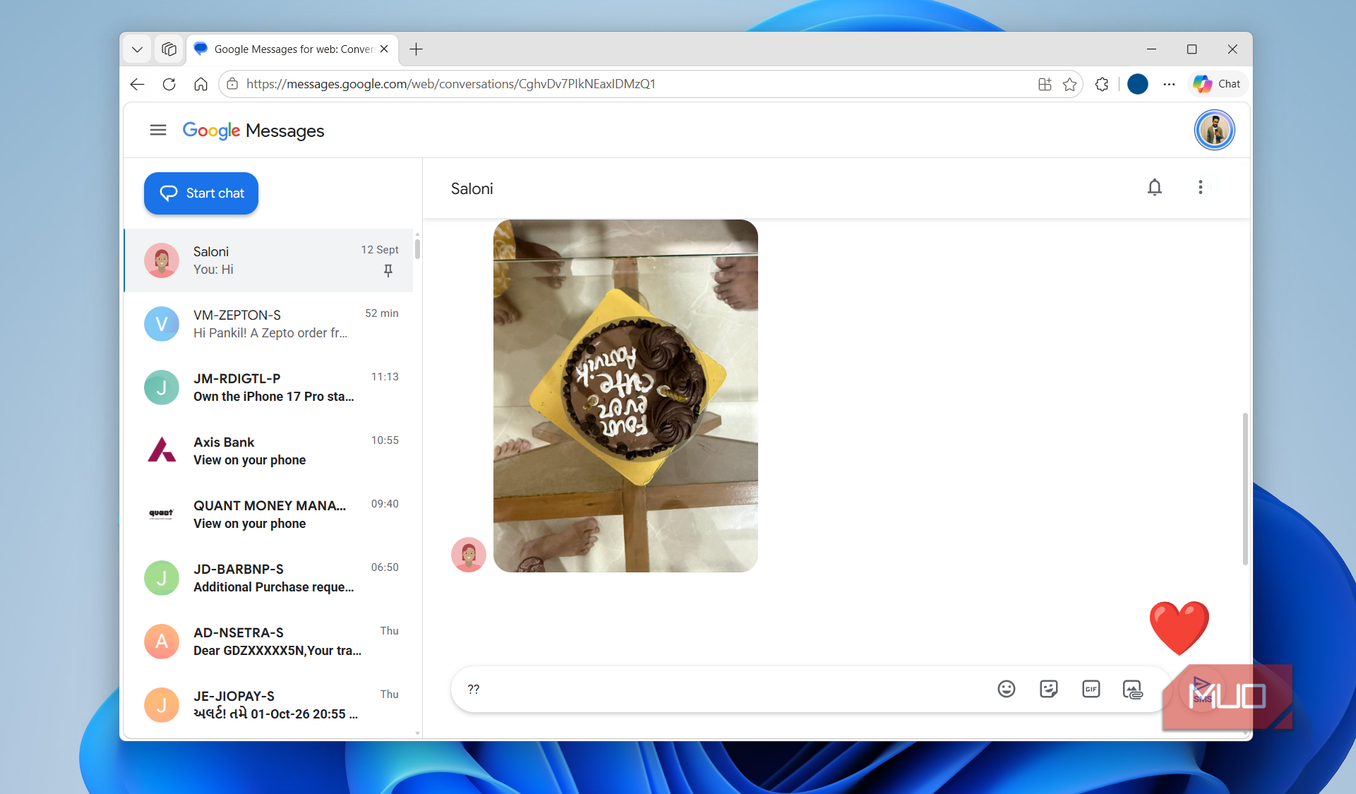 Как я открыл для себя веб-версию Google Messages и почему это удобнее Phone Link Как я открыл для себя веб-версию Google Messages и почему это удобнее Phone Link