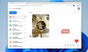 Google Messages for web on PC