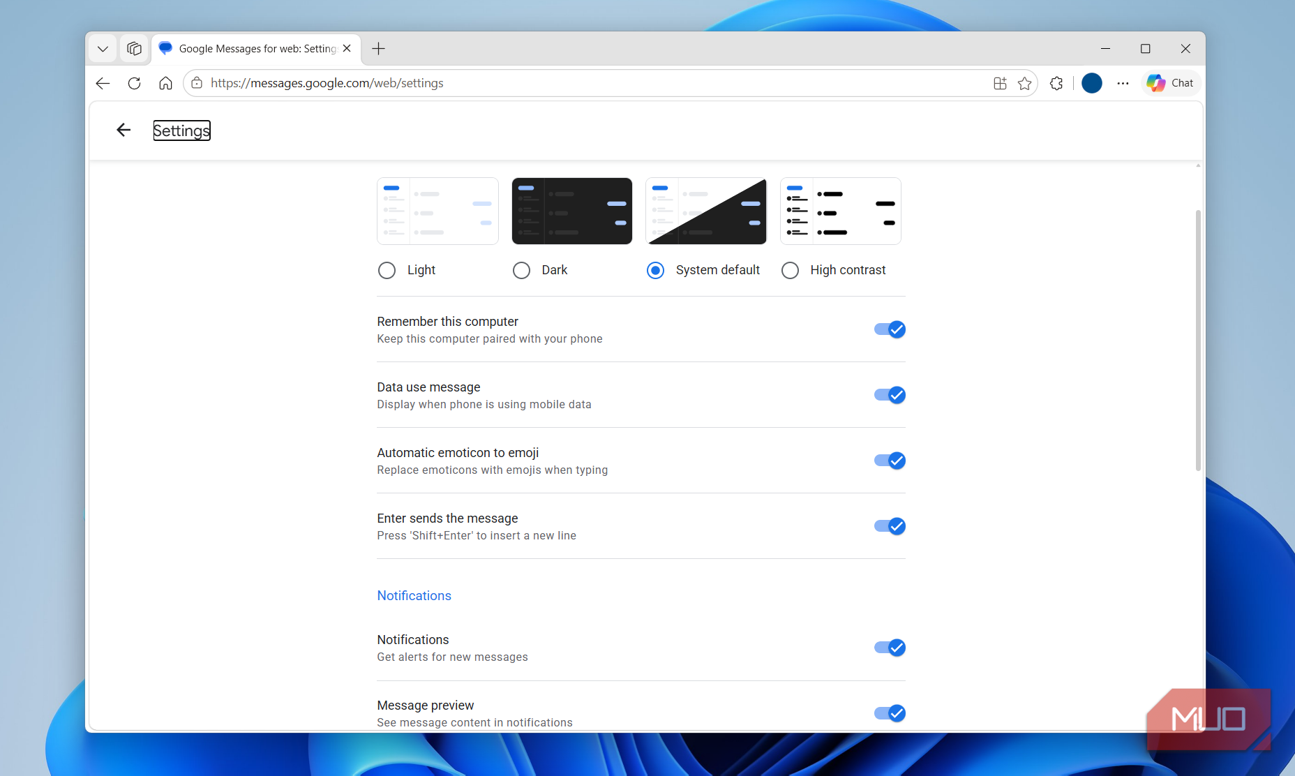 веб-версия Google Messages — иллюстрация 4 к материалу