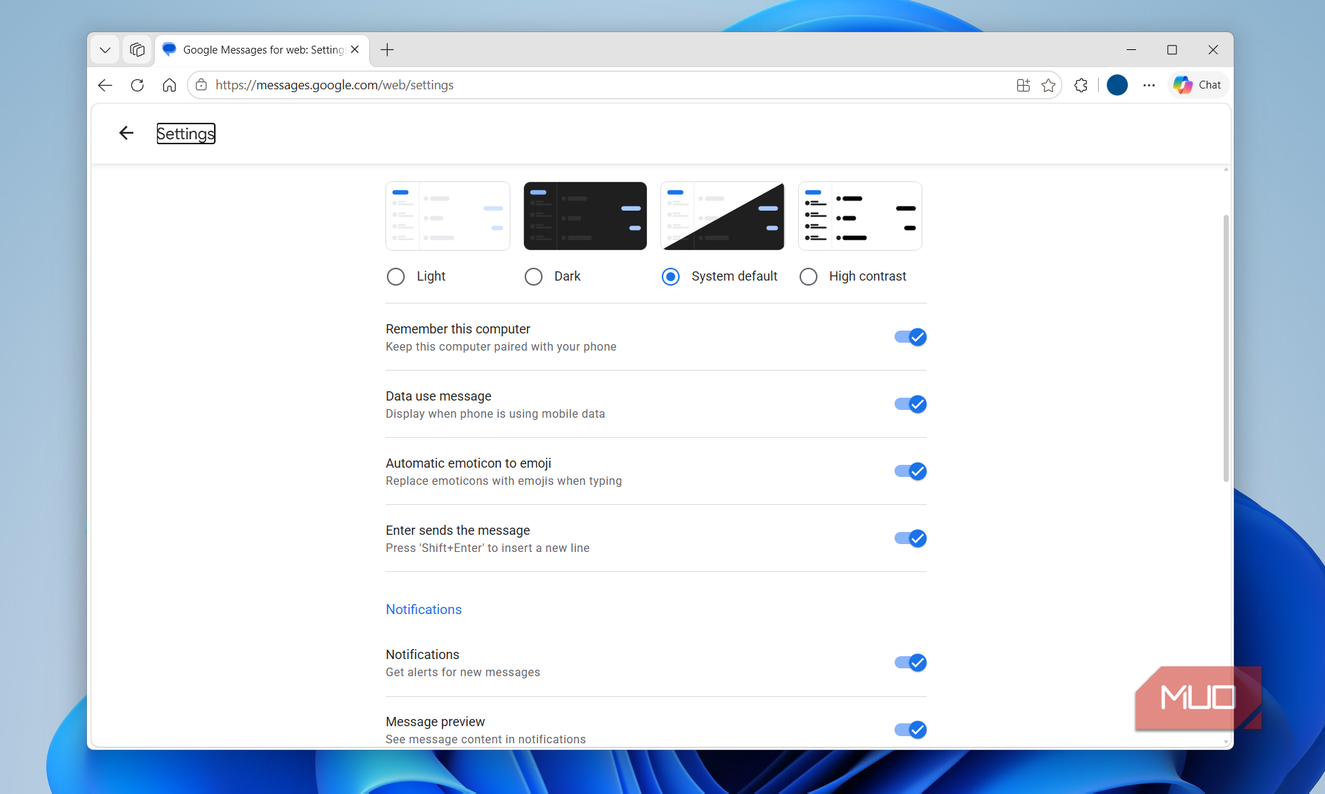 Как я открыл для себя веб-версию Google Messages и почему это удобнее Phone Link Как я открыл для себя веб-версию Google Messages и почему это удобнее Phone Link