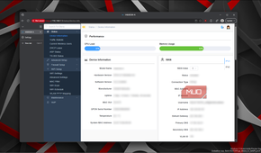 h660gm a router device status and performance dashboard