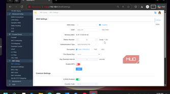 h660gm a router wifi ssid settings configuration page
