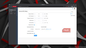 h660gm a wifi router advanced settings configuration page