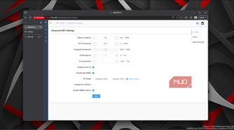 h660gm a wifi router advanced settings configuration panel