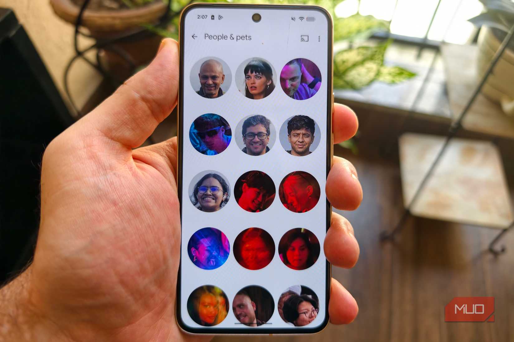 a screenshot of google photos people and pets option
