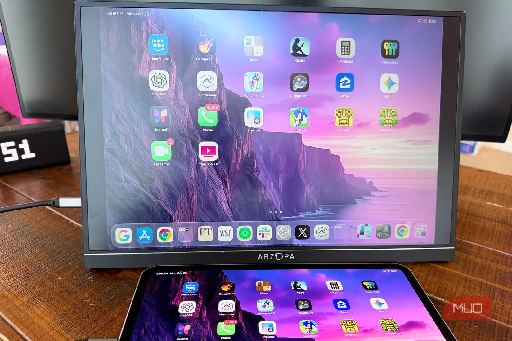 ipad with usb-c display