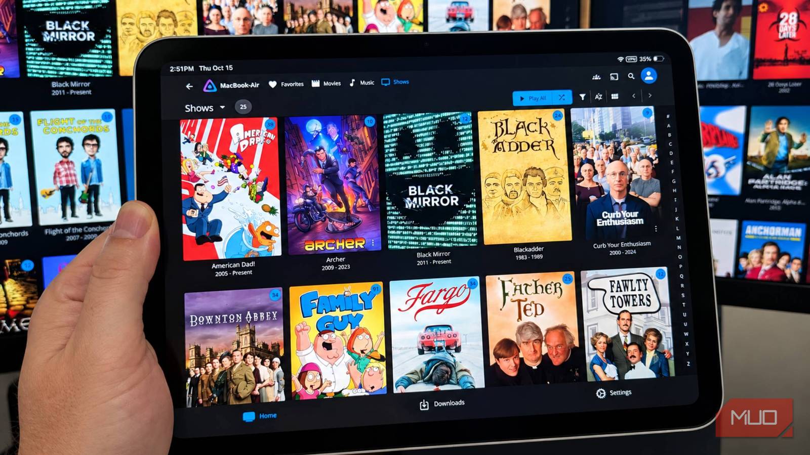 I self-hosted Jellyfin and used Tailscale to access my media library ...