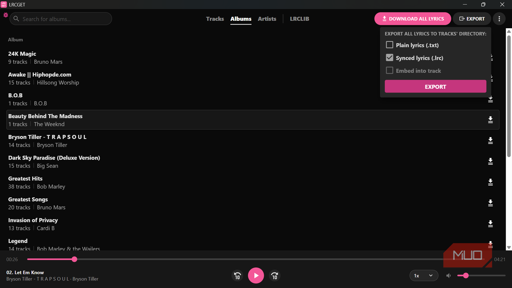lrcget-lyrics-export-options