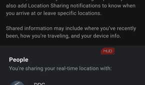 Managing active location sharing and place alerts-1