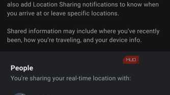 Managing active location sharing and place alerts-1