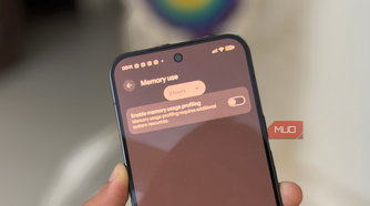 Memory use setting on Pixel 11 Pro XL