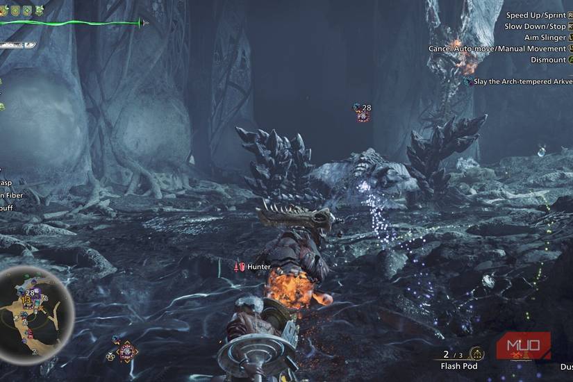 Monster Hunter Wilds running on GeForce Now