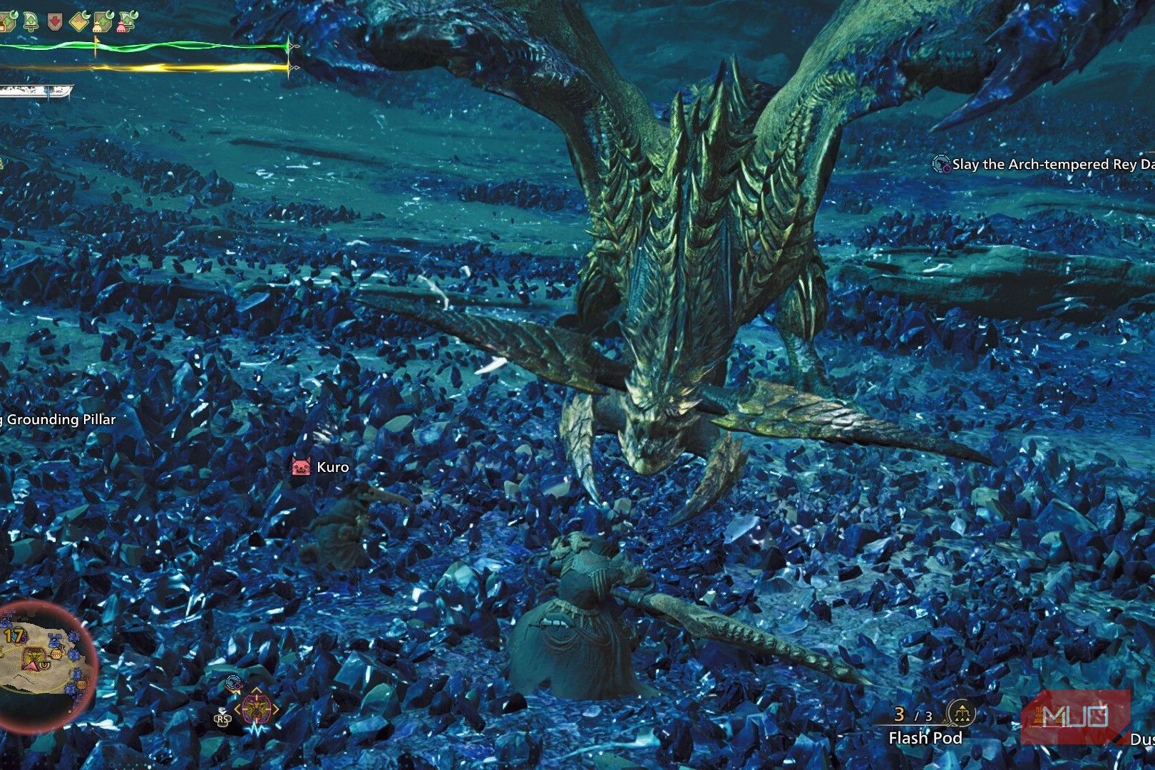 Monster Hunter Wilds gameplay on GeForce Now