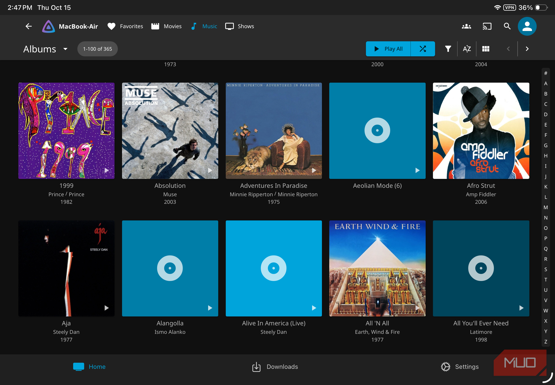 I self-hosted Jellyfin and used Tailscale to access my media library ...