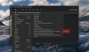 NanaZip context menu open in file explorer