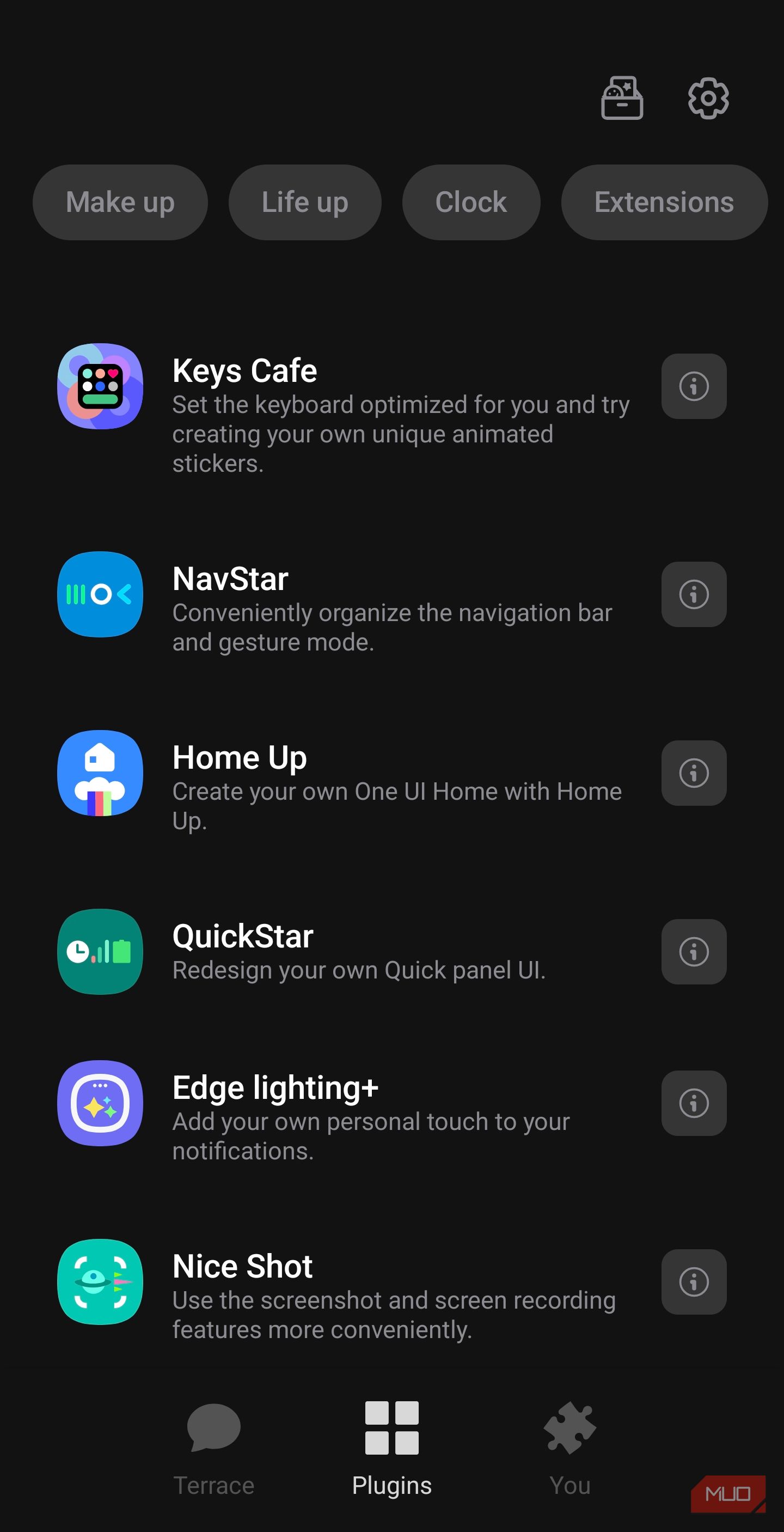 NavStar plugin inside Good Lock app