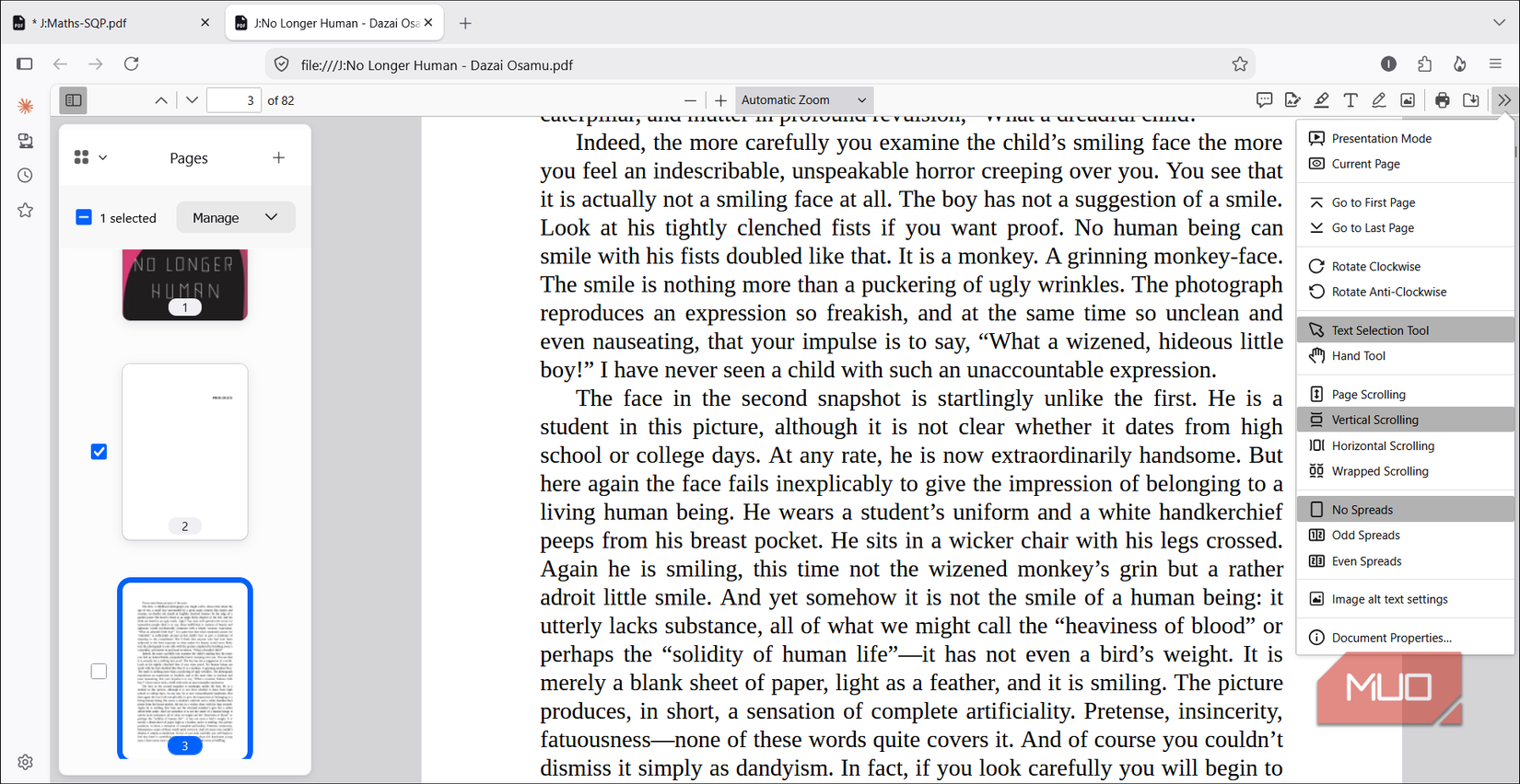 no longer human dazai osamu pdf page 3 firefox editor