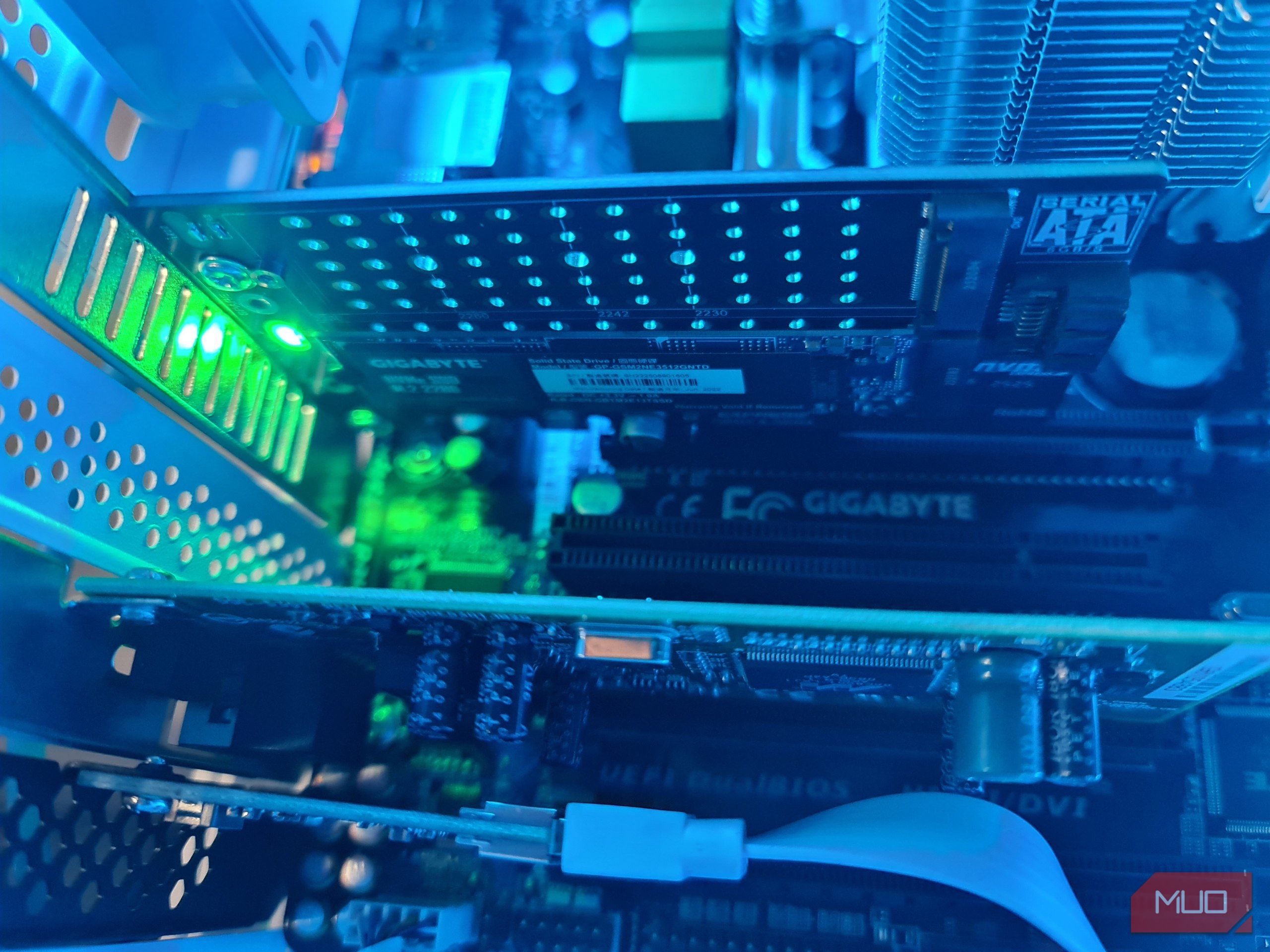 I gave a decade-old PC NVMe storage without replacing the motherboard