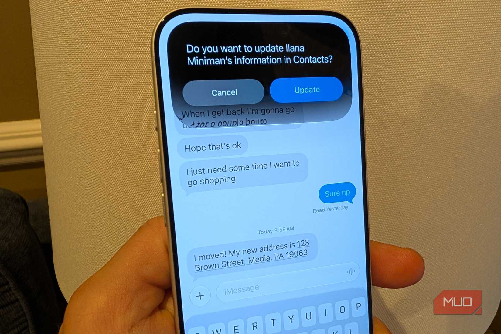 onscreen context siri 