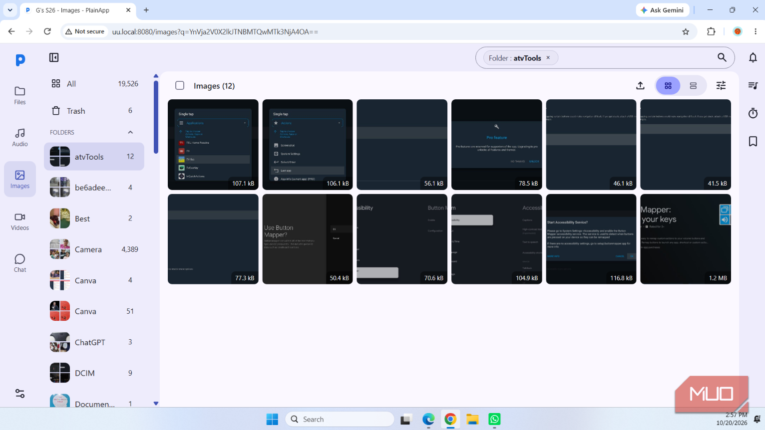 Интеграция Android и Windows через бесплатную программу PlainApp: Screenshot by Pankil Shah -- No attribution required