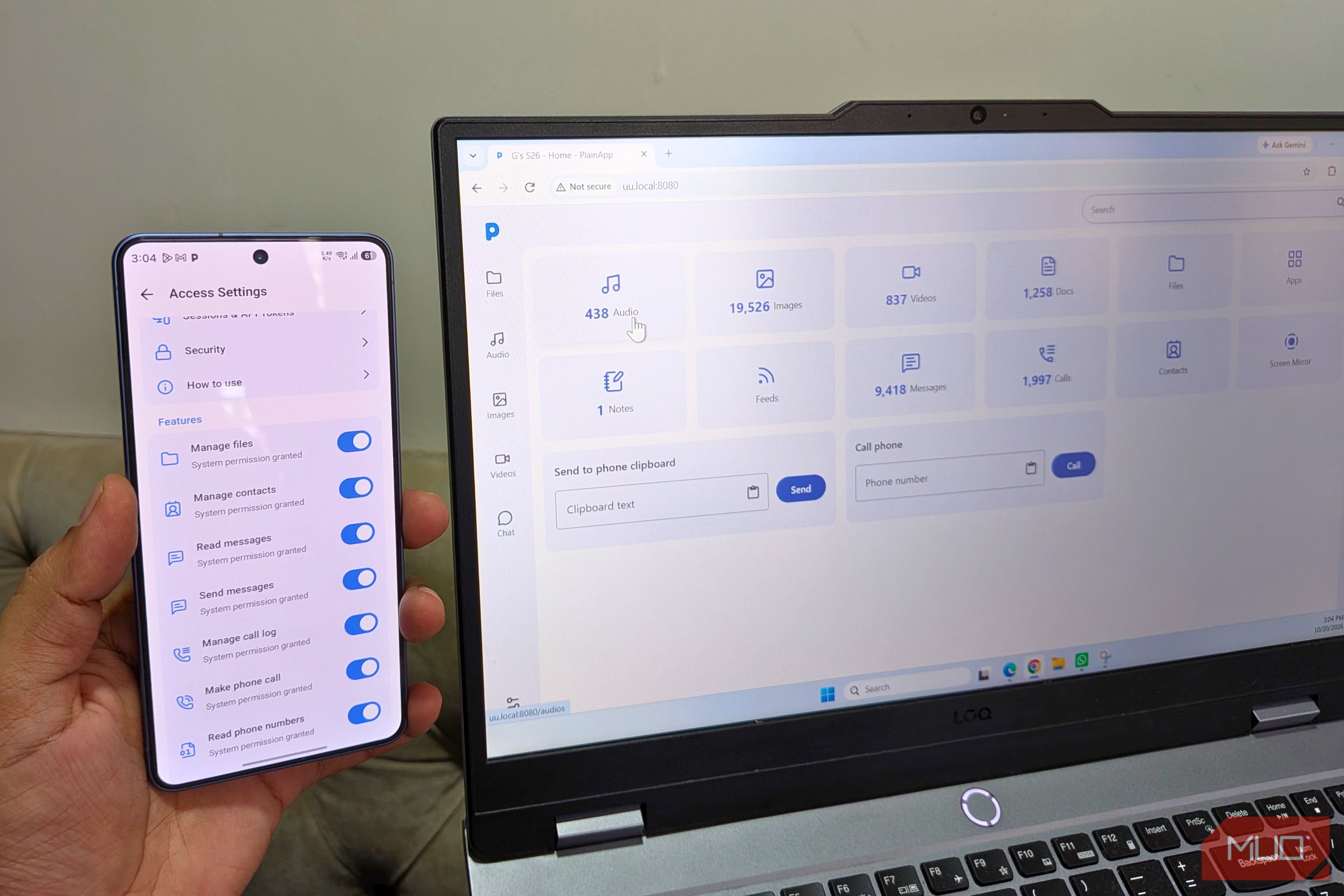 The best Android and Windows integration I've seen doesn't come from Microsoft