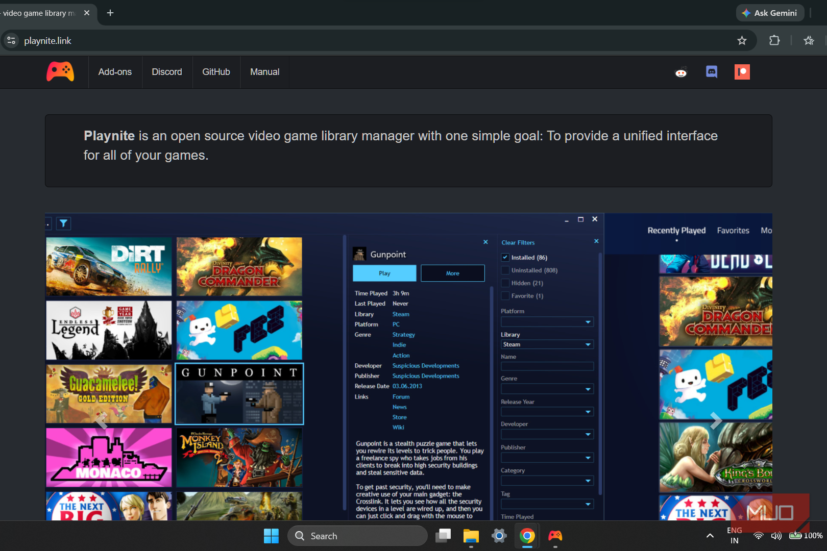 This free PC game launcher completely replaced Steam for me