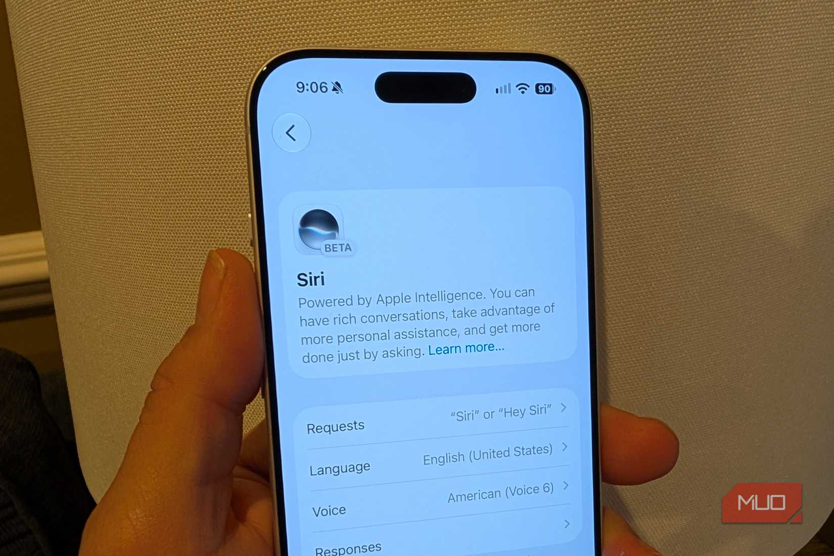 siri ai beta