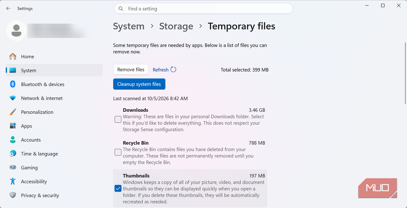Настройки свойств корзины в Windows с выбором разных разделов диска