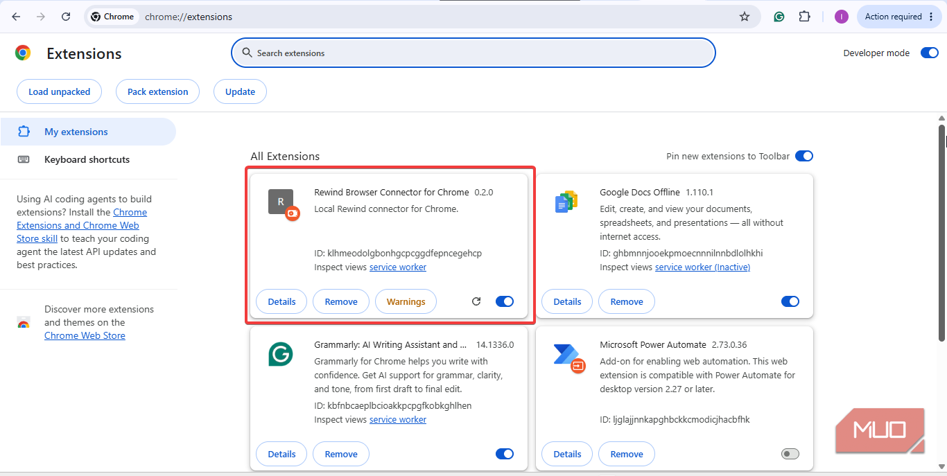 Переход с PowerToys Workspaces на бесплатную утилиту Rewind: Load it once per browser, or your tabs stay behind The first time I used it, I had spent a long time sorting about 40 F