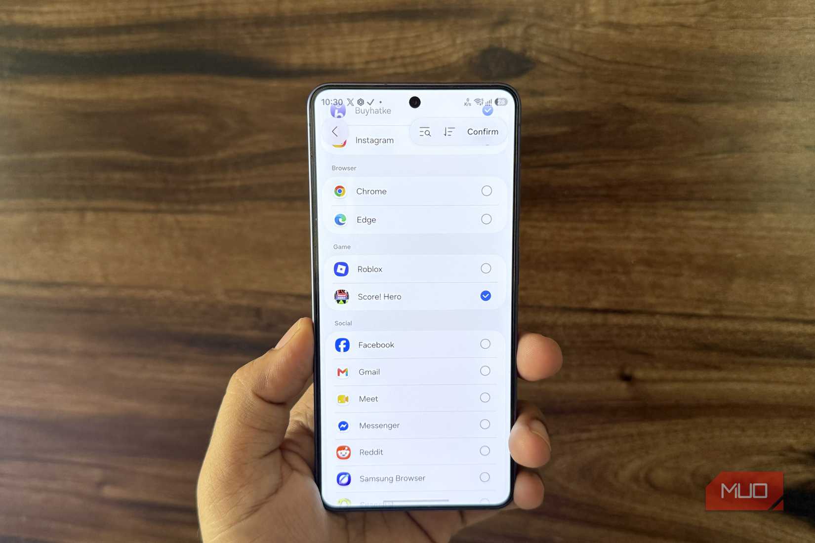 Samsung phone blocking internet access for specific apps