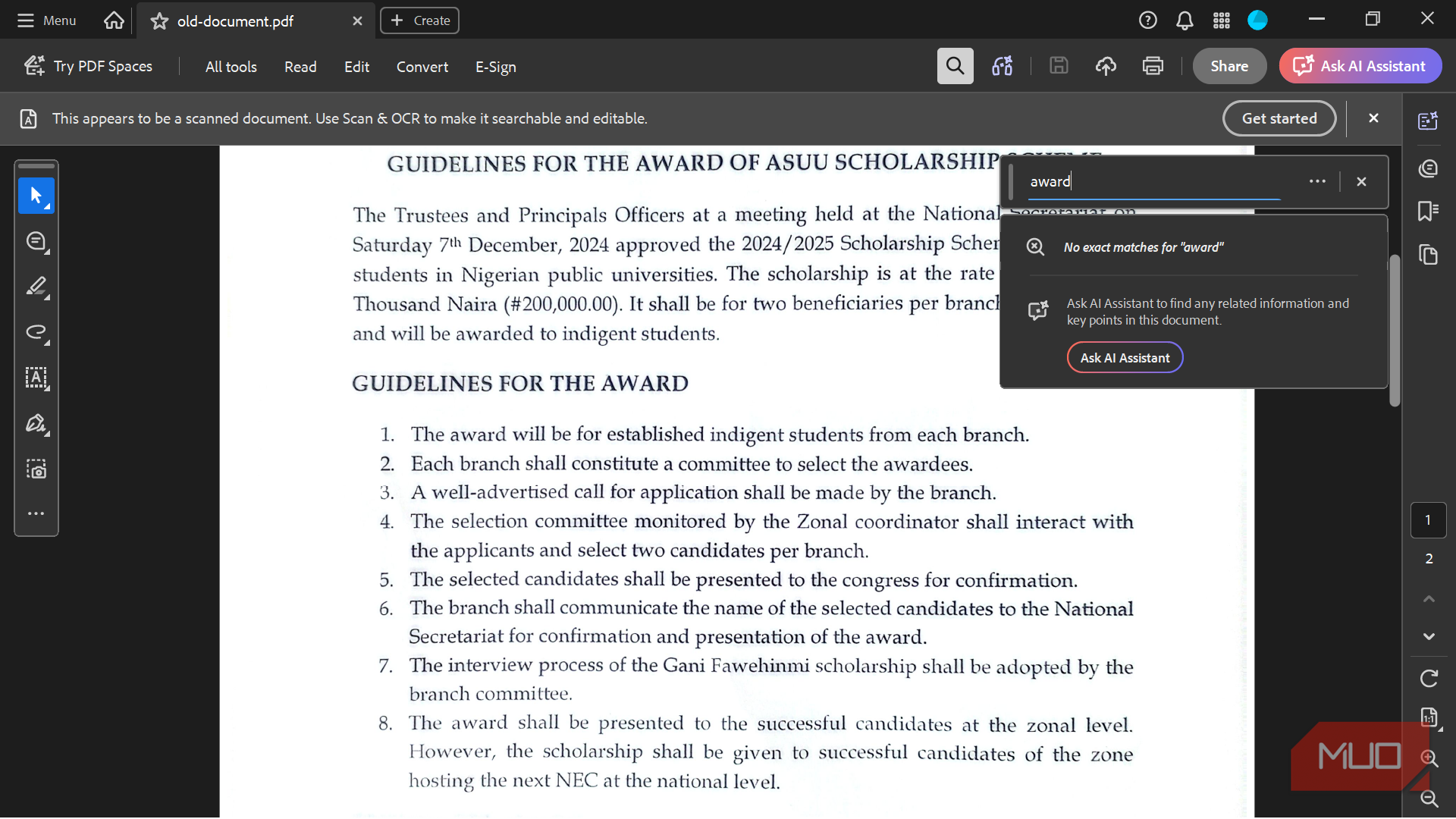 I made years of scanned PDFs searchable without giving them to the cloud