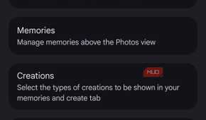 a screenshot of preferences settings for google photos