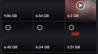 a screenshot of managing storage for the google photos app