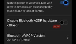 a screenshot of bluetooth audio features on vivo x300 pro