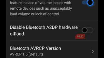 a screenshot of bluetooth audio features on vivo x300 pro