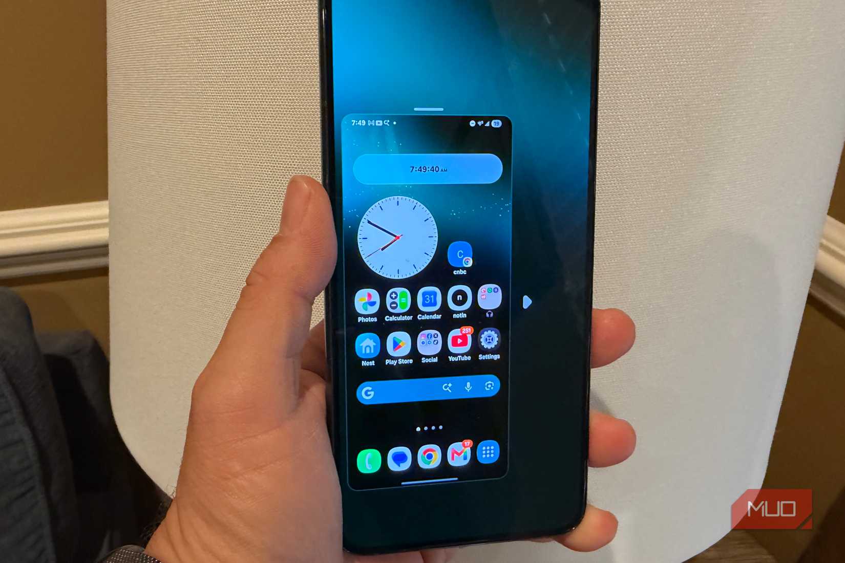 samsung one-handed mode