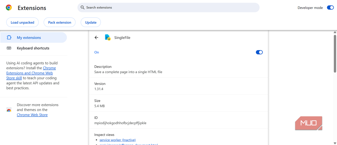 Альтернатива стандартному сохранению страниц в Chrome: обзор расширения SingleFile