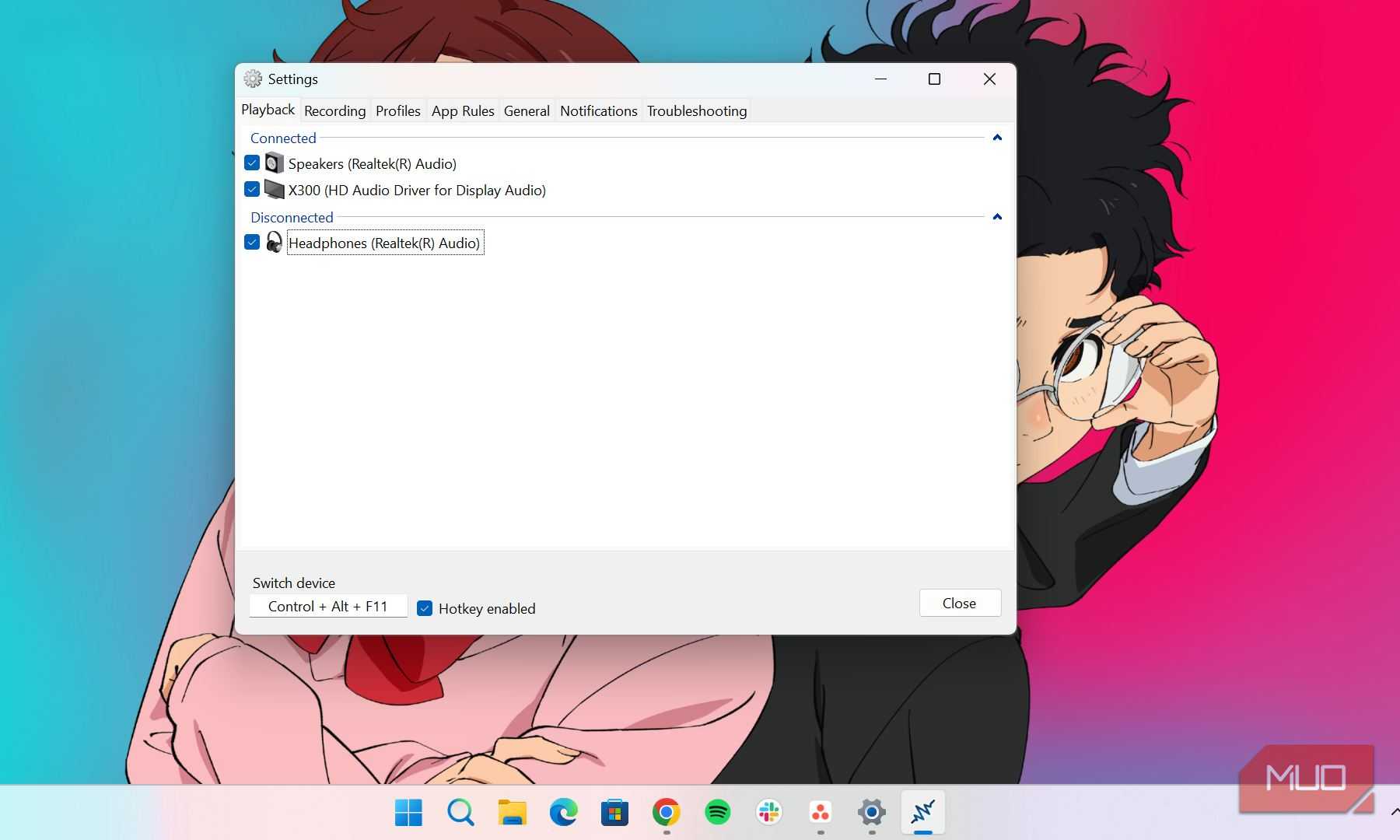 Default Windows Application Icon This tiny free app fixes one of Windows' most annoying audio problems