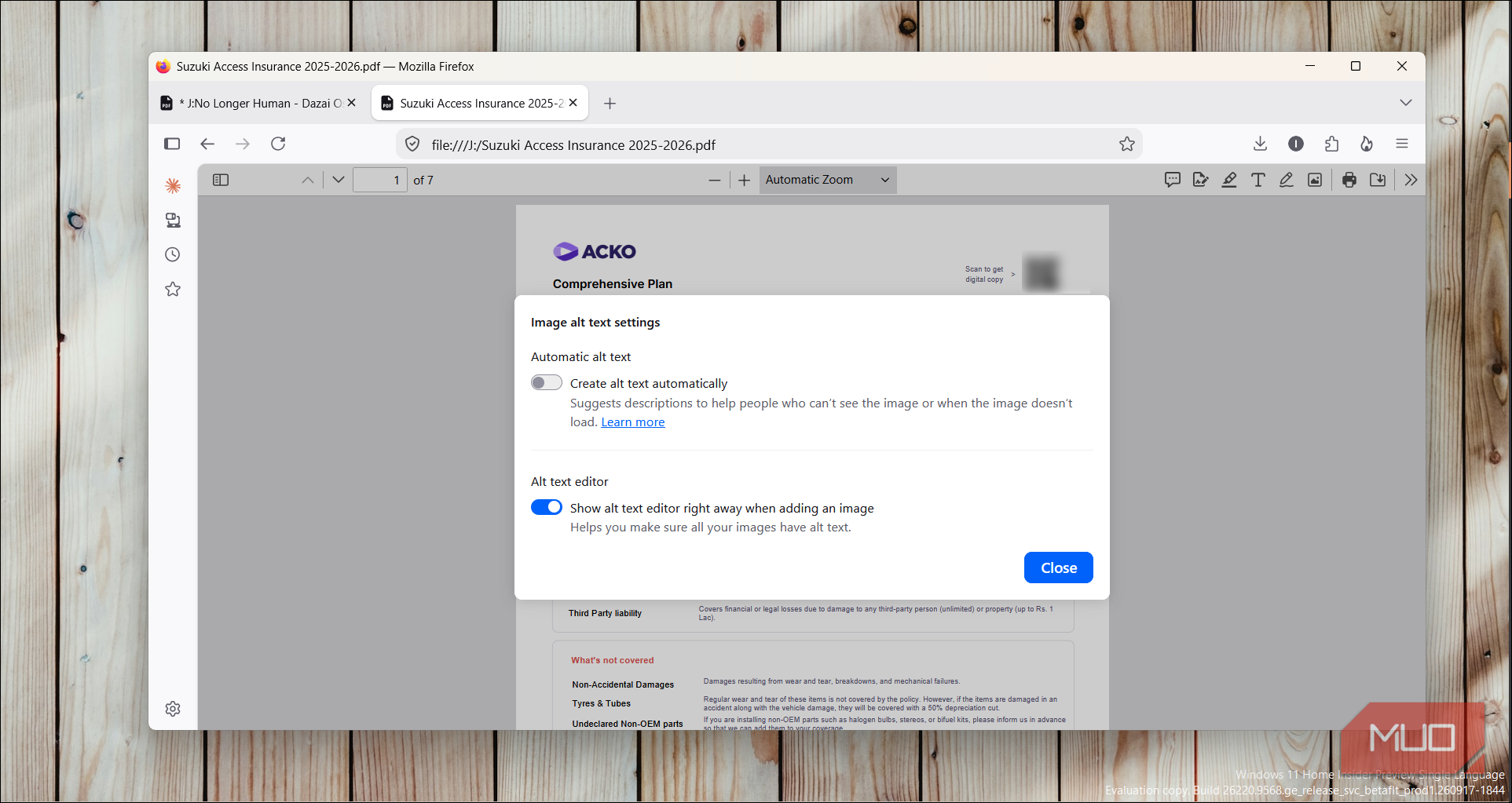 Firefox is slowly becoming the PDF app I used to pay for