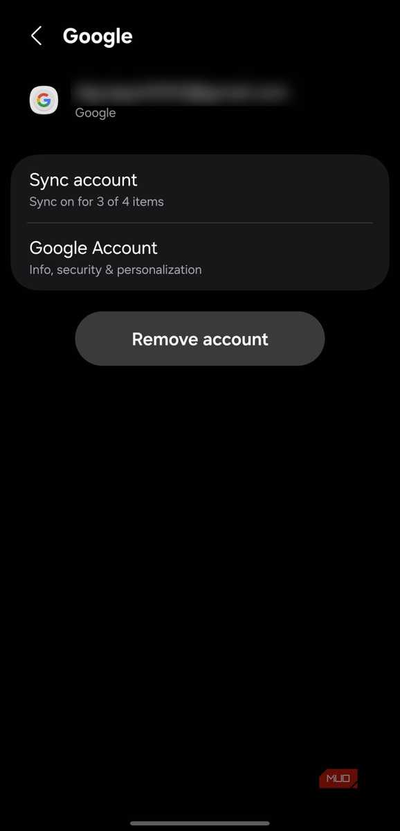 Синхронизация аккаунта Google Параметры синхронизации аккаунта Google