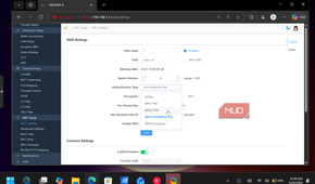 tr069 router wifi settings ssid configuration page