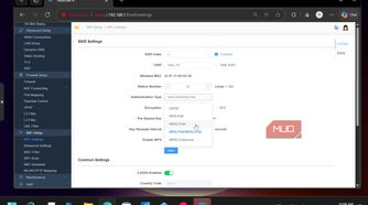 tr069 router wifi settings ssid configuration page